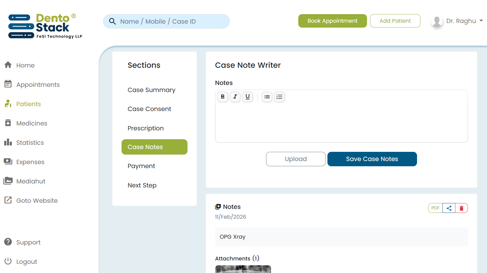 Electronic medical records