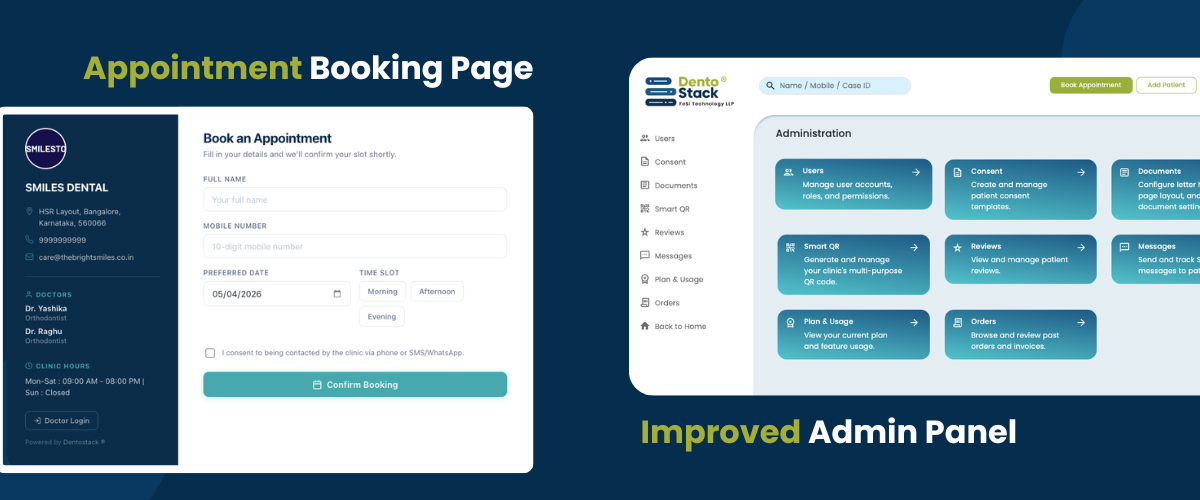 Dentostack Updates – Ready Before April Begins